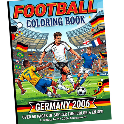 Football Coloring Book: Germany 2006